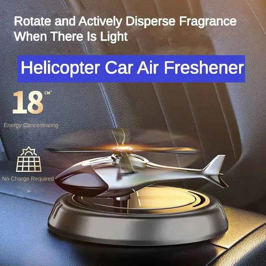 "Solar Helicopter Car Perfume – Long-Lasting Fragrance & Stylish Air Freshener for Cars"