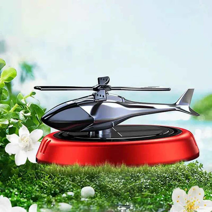 "Solar Helicopter Car Perfume – Long-Lasting Fragrance & Stylish Air Freshener for Cars"