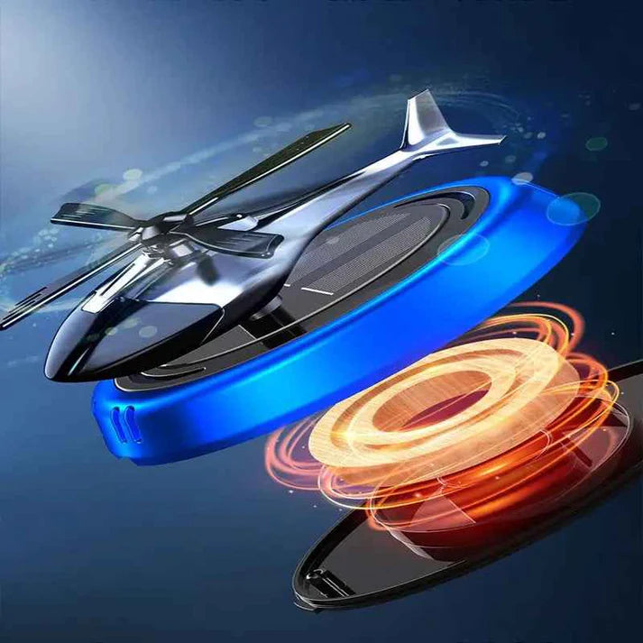 "Solar Helicopter Car Perfume – Long-Lasting Fragrance & Stylish Air Freshener for Cars"